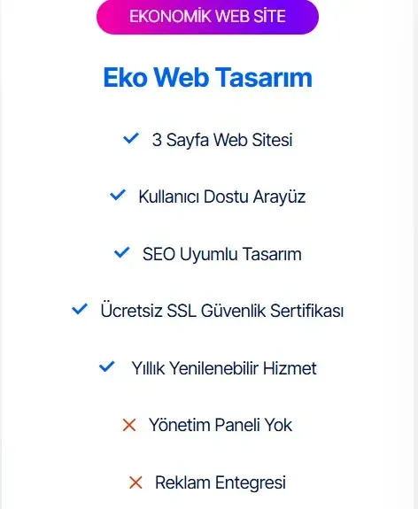 Ekonomik Web Site – Eko Web Tasarım — görsel 2