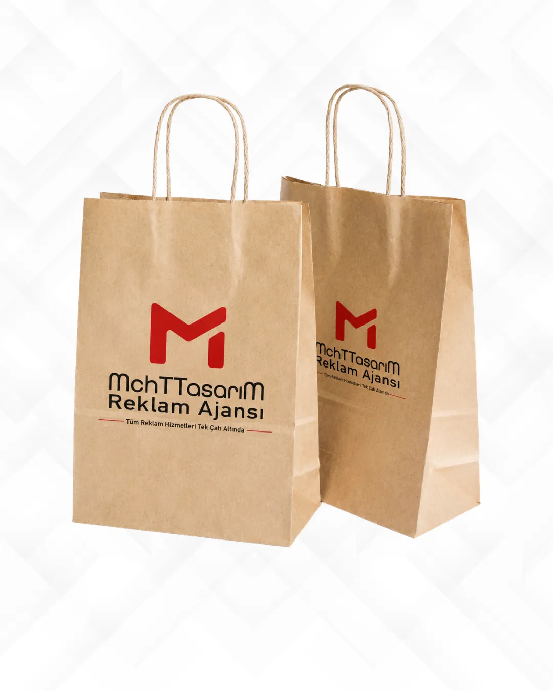Kraft Kağıt Çanta (1000 Adet) – kişiye özel baskılı çanta