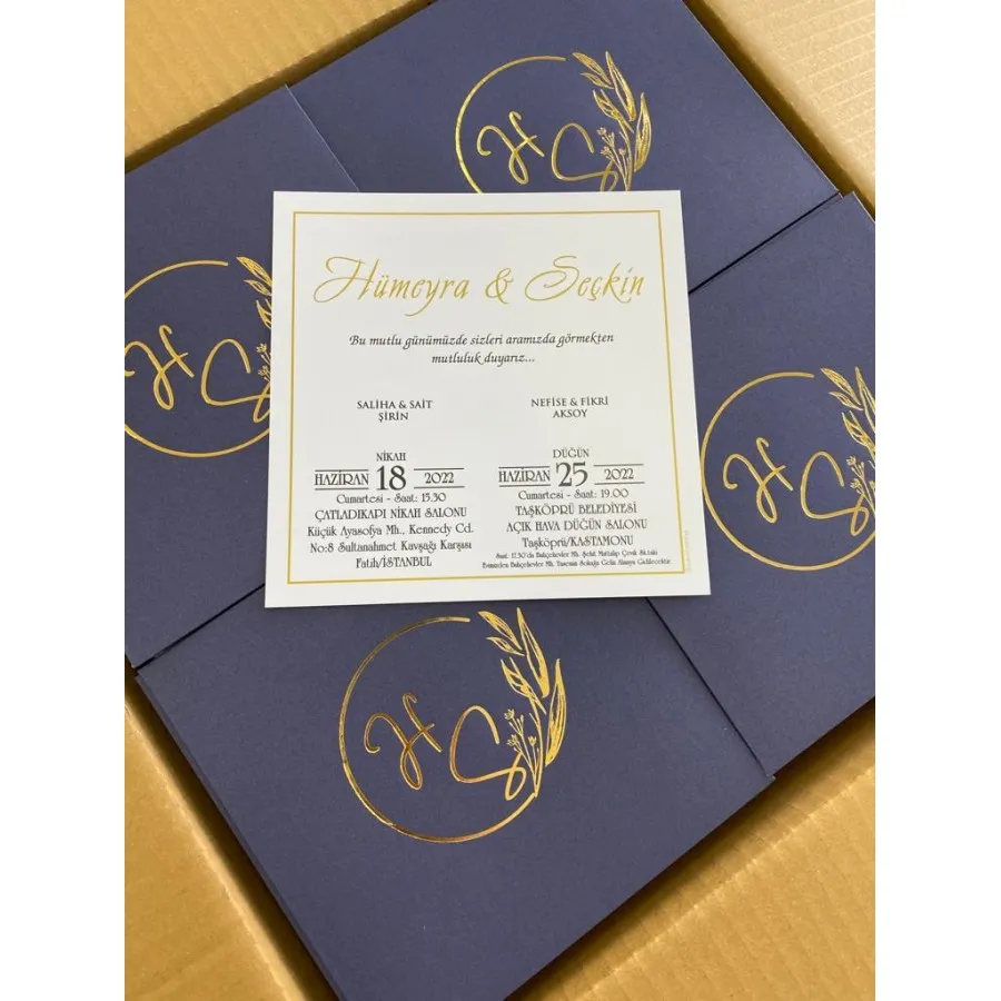 Kare Davetiye Modeli 9277