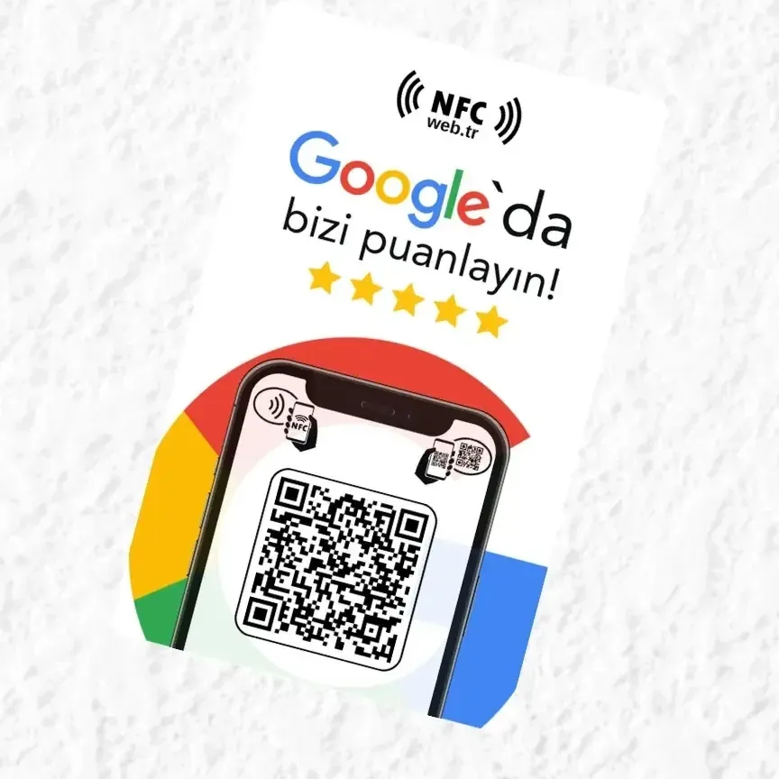 NFC Kart – Dijital Yönlendirmeli