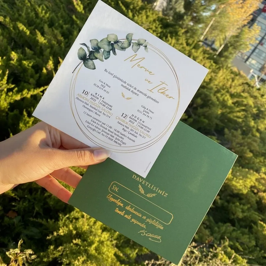 Özel Seri Davetiye 1038