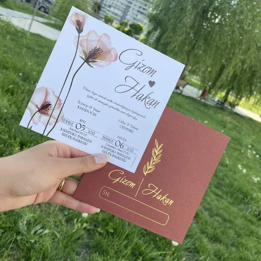 Özel Seri Davetiye 1186