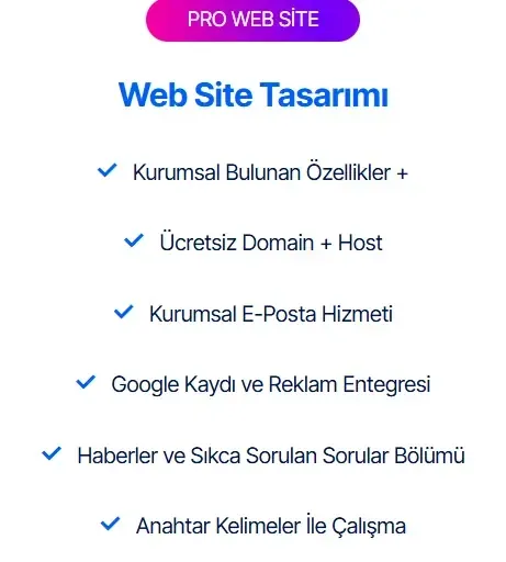 Pro Web Site Tasarımı — görsel 2
