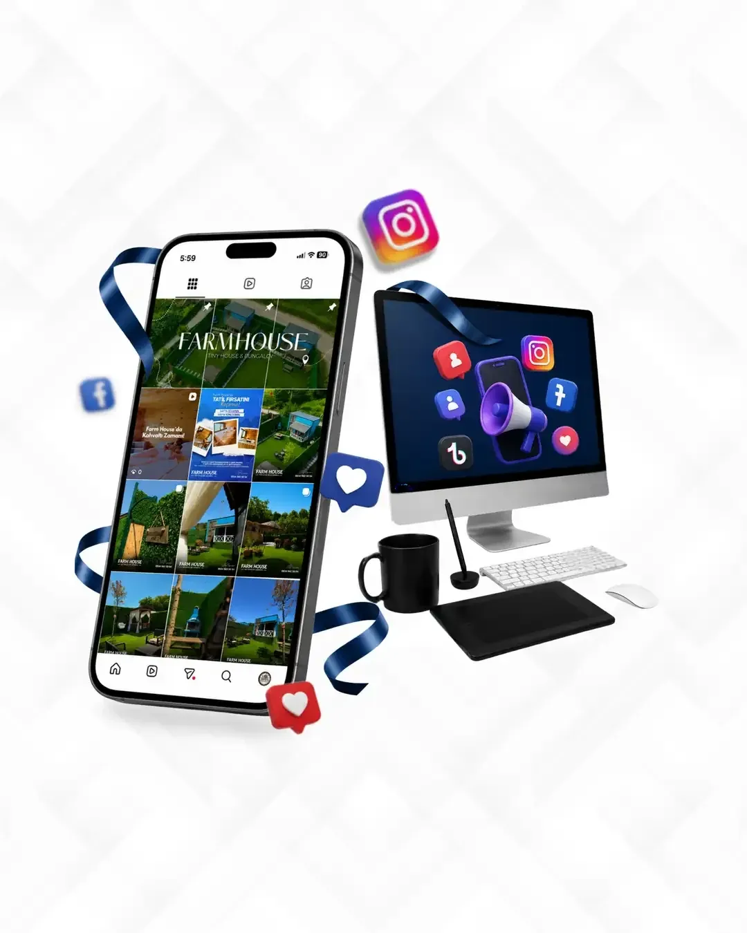 Sosyal Medya Post & Story Tasarımı